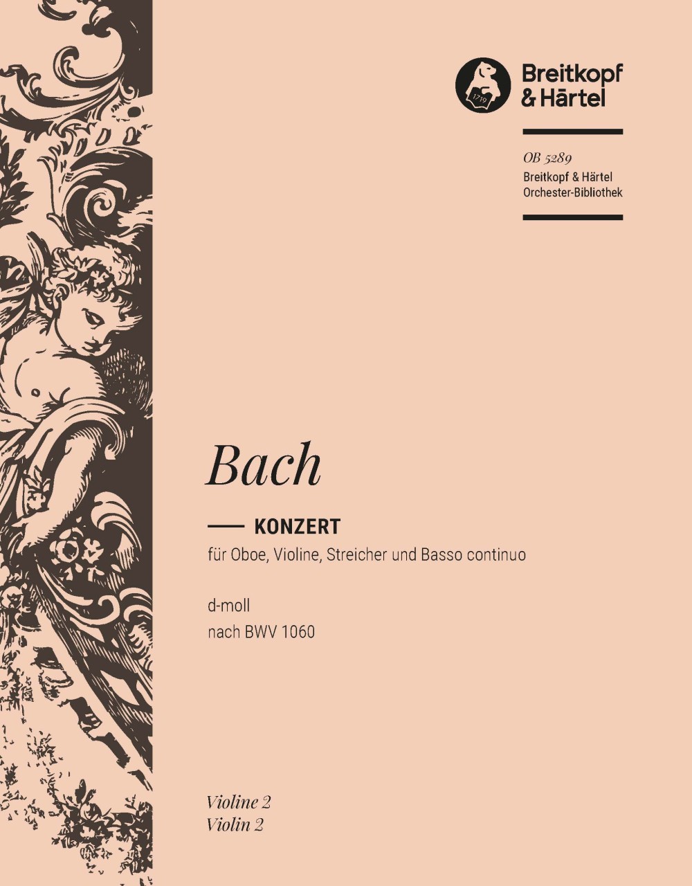 Front Cover Image Doppelkonzert d-moll