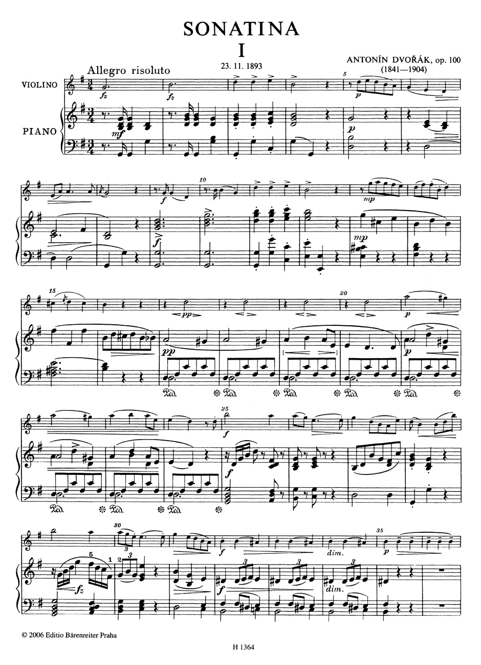 Other Cover Image Sonatine G-Dur op. 100