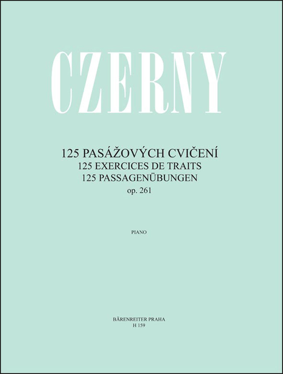 Front Cover Image 125 Passagen-Übungen in kürzeren und ausgeführteren kleinen Sätzen op. 261