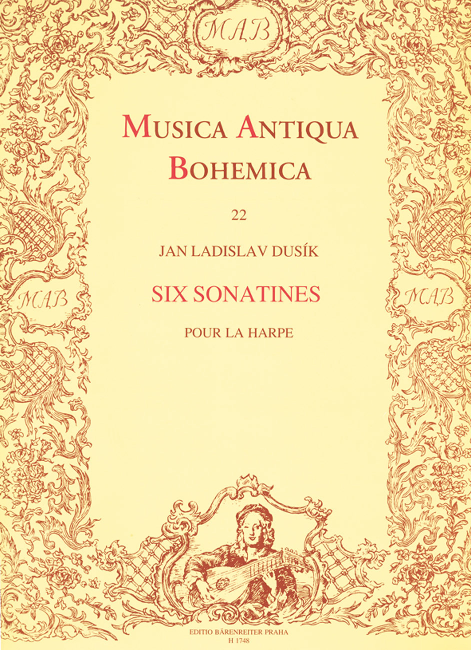 Front Cover Image Six sonatines pour la harpe