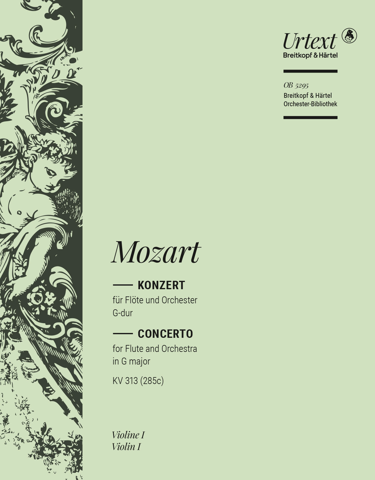 Front Cover Image Flötenkonzert [Nr. 1] G-dur KV 313 (285c)