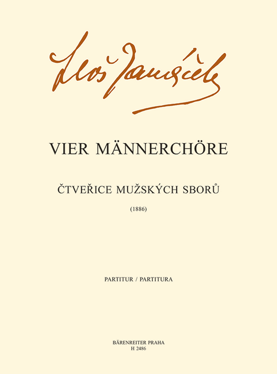 Front Cover Image Vier Männerchöre