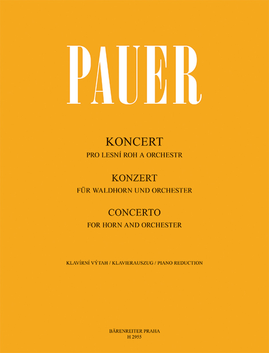 Front Cover Image Konzert für Waldhorn und Orchester