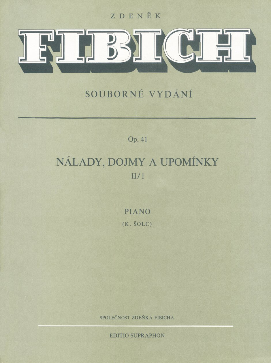 Front Cover Image Stimmungen, Eindrucke und Erinnerungen op. 41/II