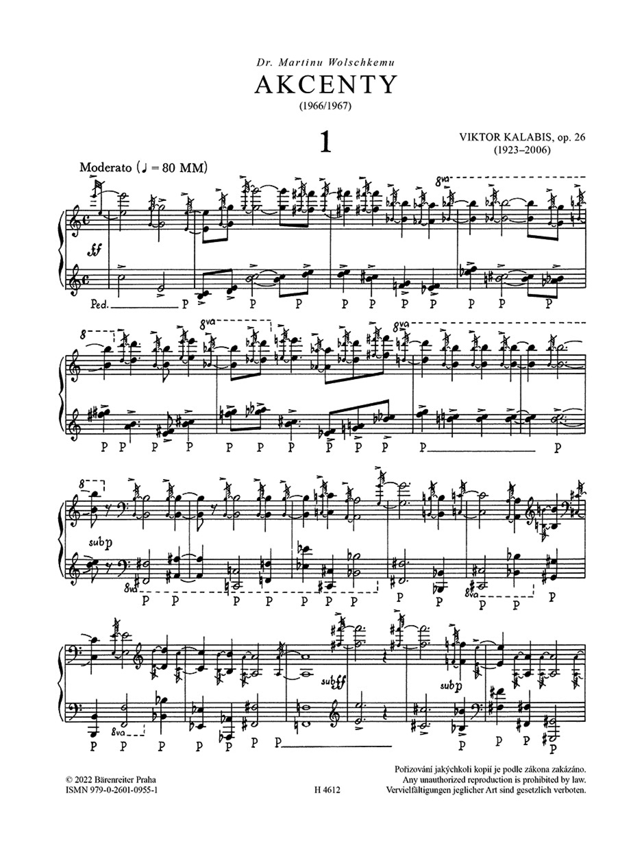 Other Cover Image Akzente op. 26