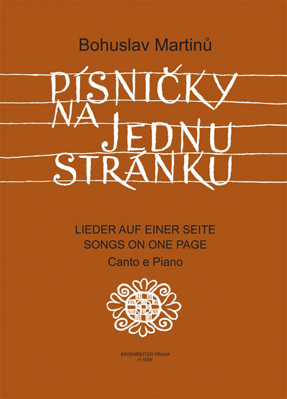 Front Cover Image Liedchen auf einer Seite