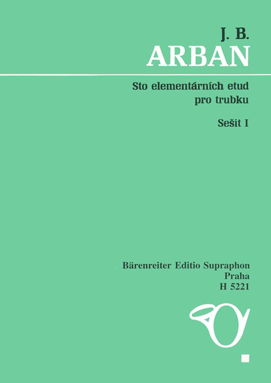 Front Cover Image 100 elementare Etüden für Trompete