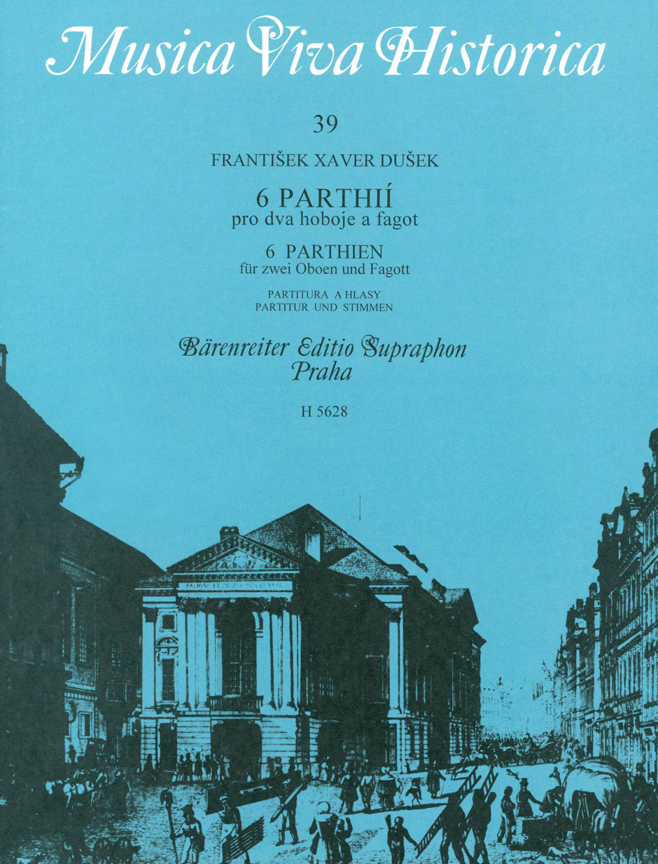 Front Cover Image Sechs Parthien für zwei Oboen und Fagott