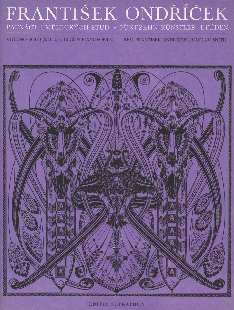 Front Cover Image Fünfzehn Etüden