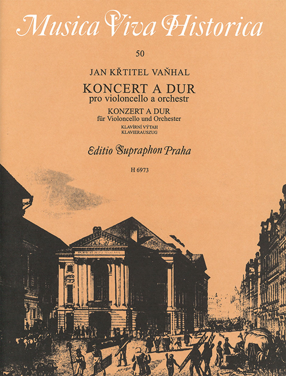 Front Cover Image Konzert A-dur für Violoncello und Klavier