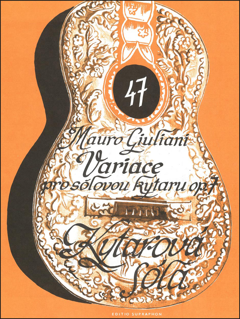 Front Cover Image Variationen für Gitarre Solo op. 7