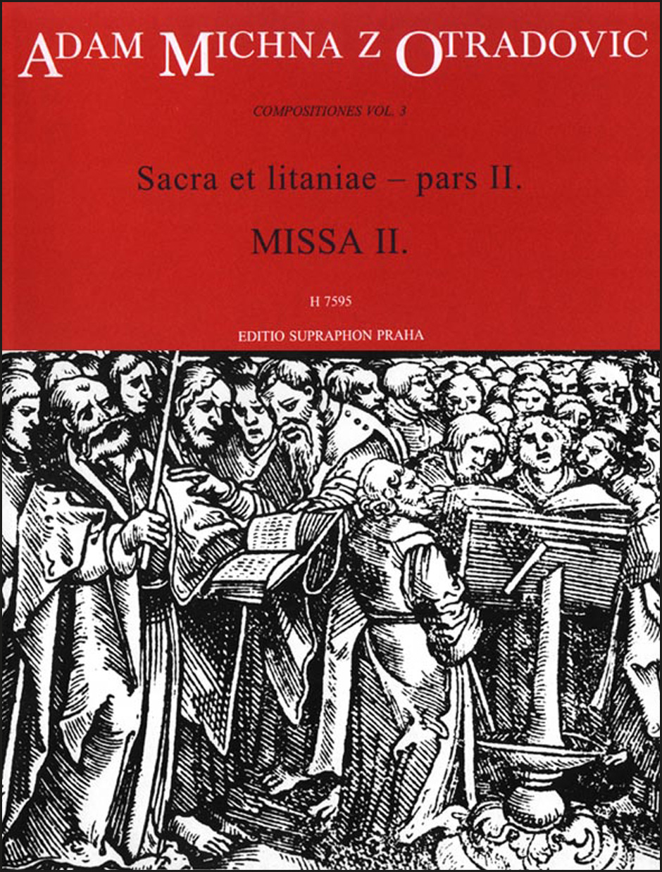 Front Cover Image Missa II et III Compositiones 3 - sacra et litaniae II