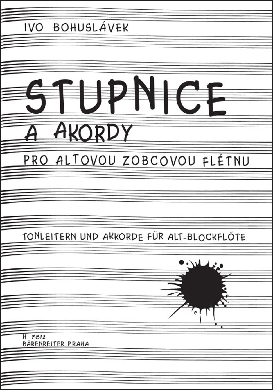 Front Cover Image Tonleitern und Akkorde für Alt-Blockflöte