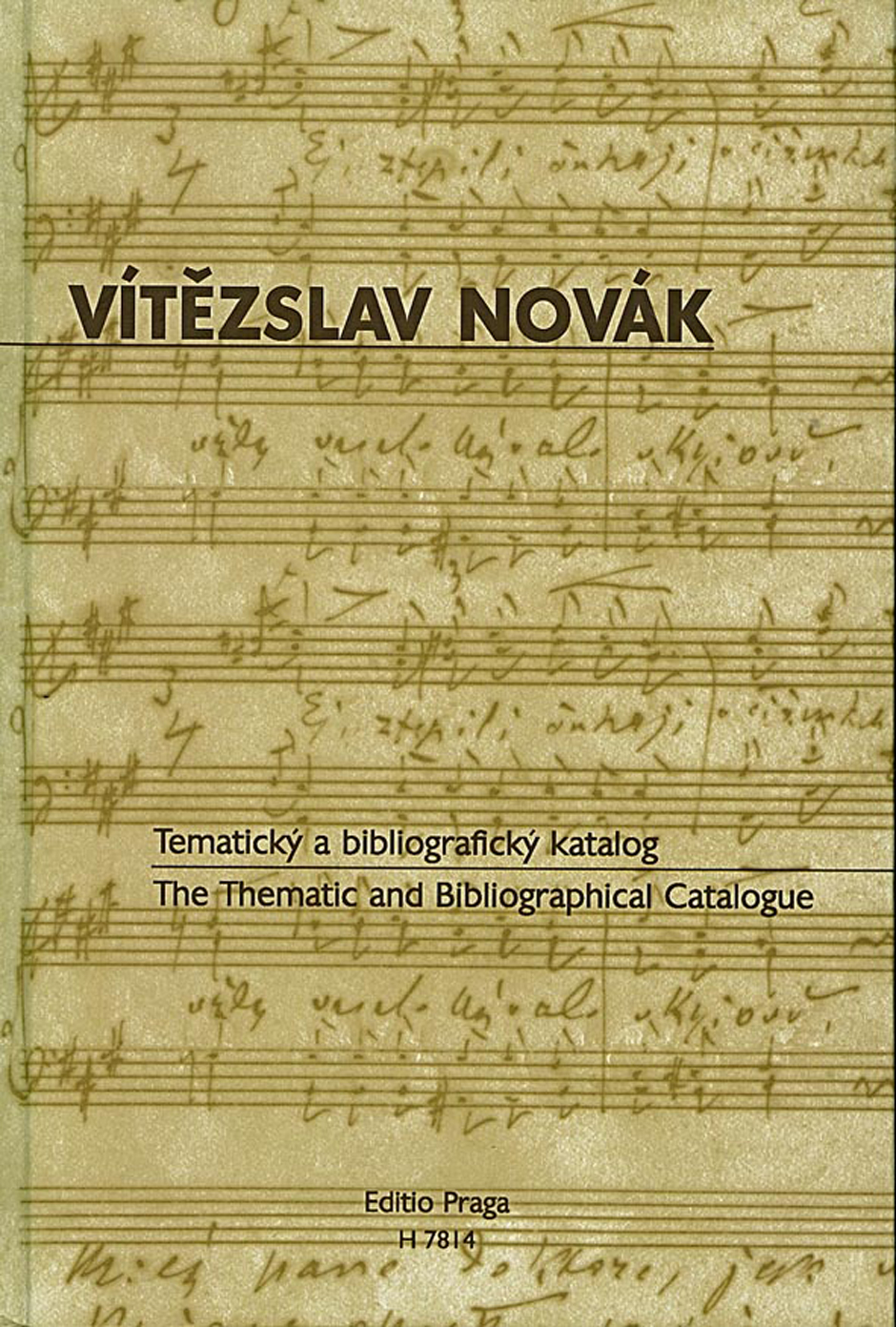 Other Cover Image Vitezslav Novak - Thematisches und bibliographisches Verzeichnis