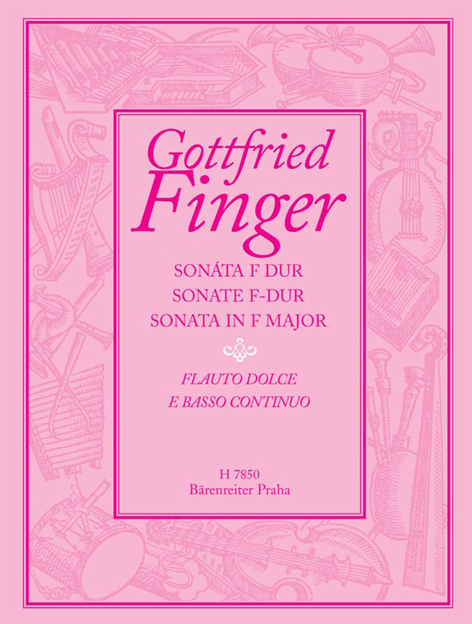 Front Cover Image Sonate F-Dur