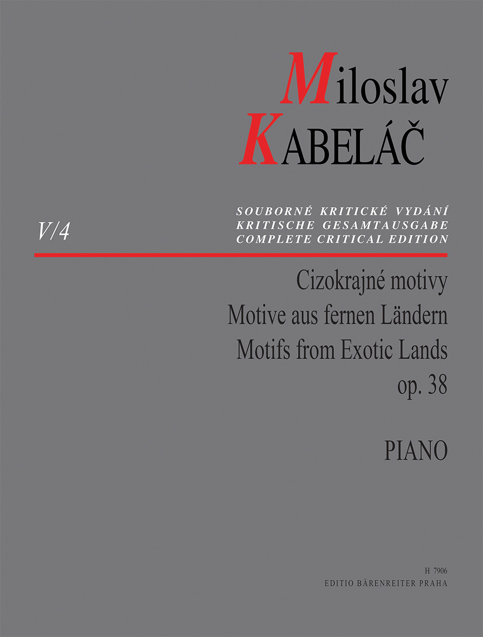 Front Cover Image Motive aus fernen Ländern op. 38