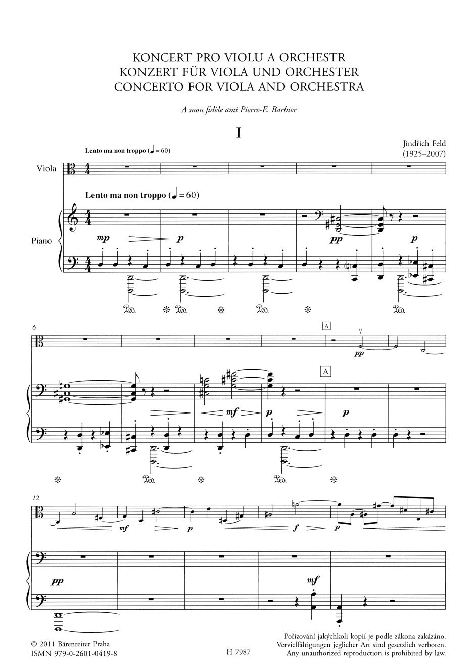 Other Cover Image Konzert für Viola und Orchester