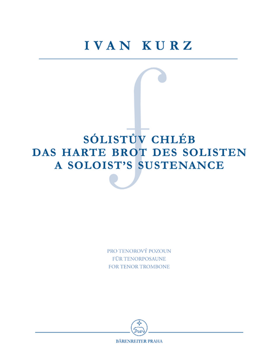 Front Cover Image Das harte Brot des Solisten für Tenorposaune