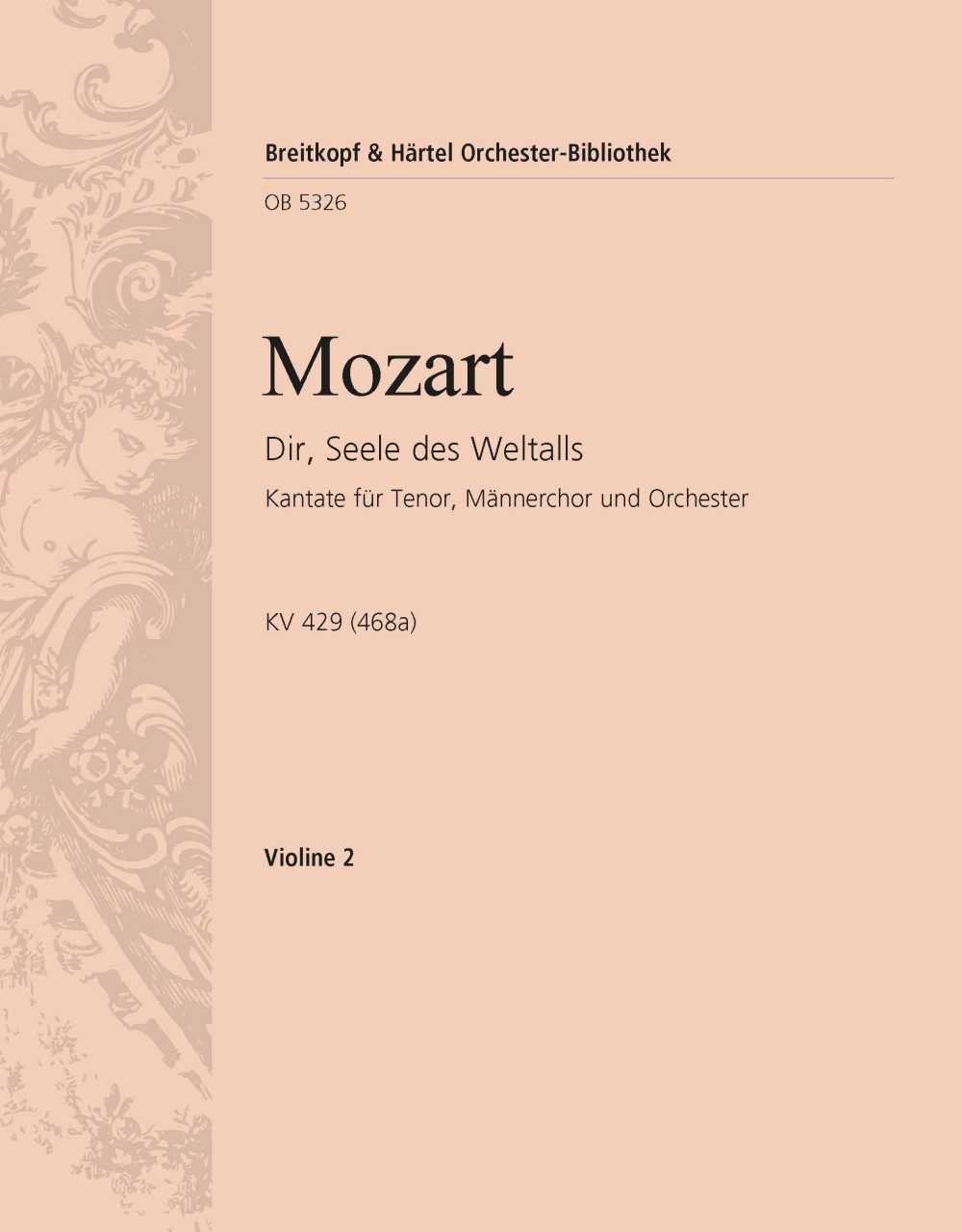 Front Cover Image Dir, Seele des Weltalls KV 429 (468a)