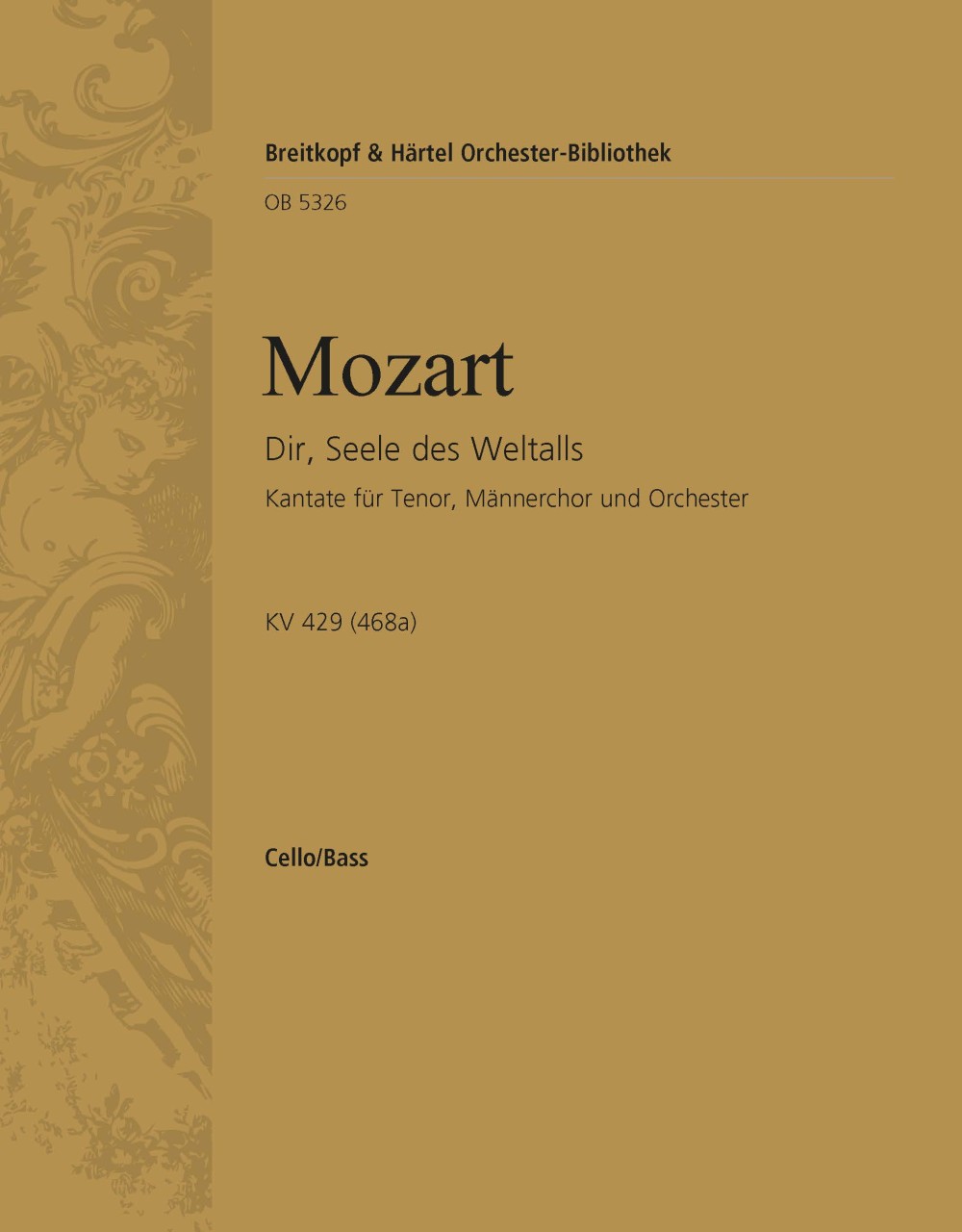 Front Cover Image Dir, Seele des Weltalls KV 429 (468a)