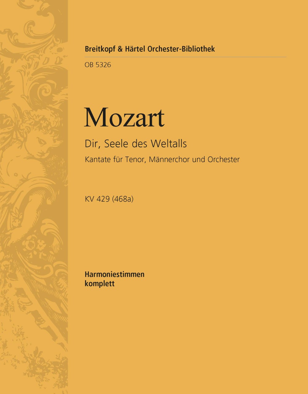 Front Cover Image Dir, Seele des Weltalls KV 429 (468a)