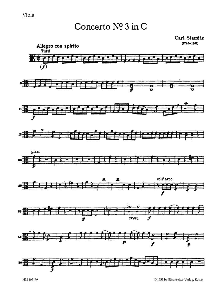 Front Cover Image Konzert für Violoncello und Orchester Nr. 3 C-Dur