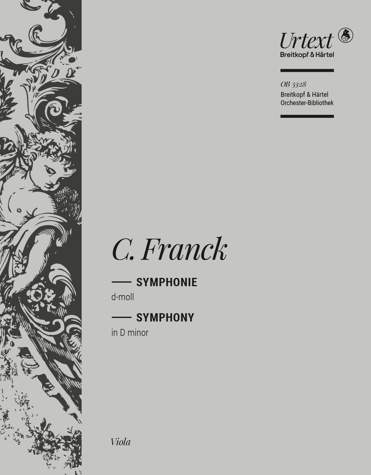 Front Cover Image Symphonie d-moll