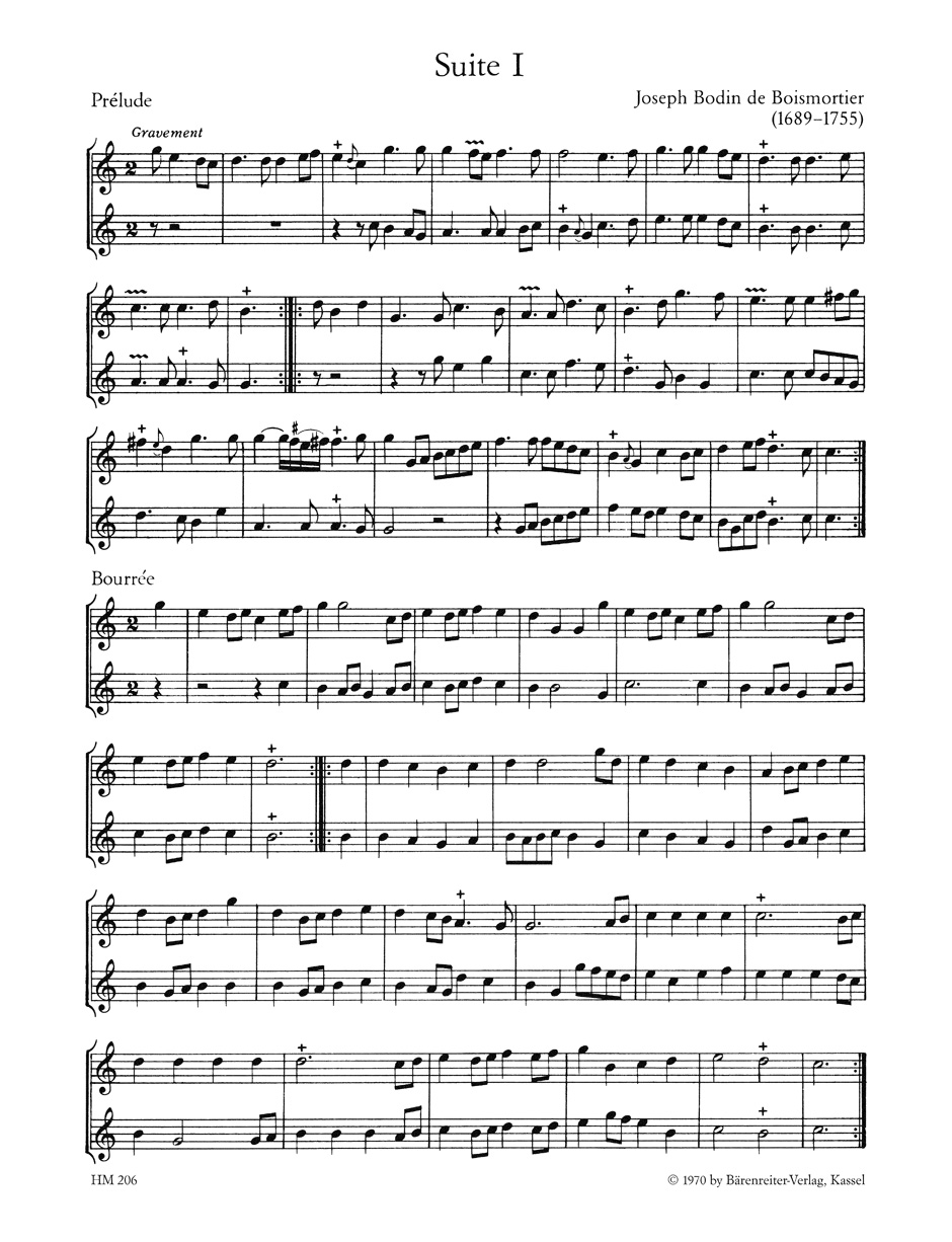 Other Cover Image Sechs kleine Suiten für zwei Altblockflöten (Querflöten, Oboen)