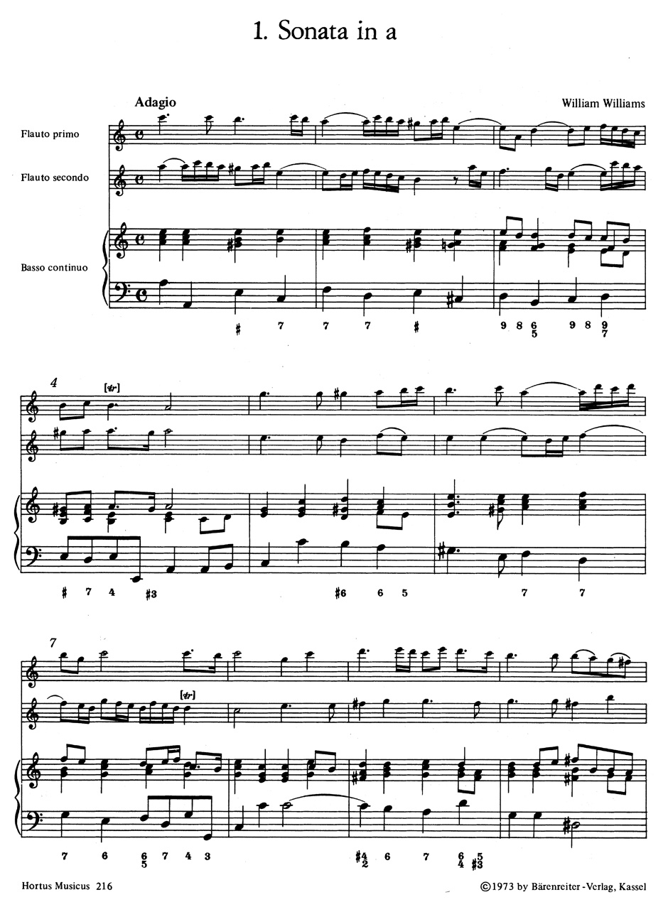 Other Cover Image Triosonaten alter englischer Meister für 2 Altblockflöten und Basso continuo