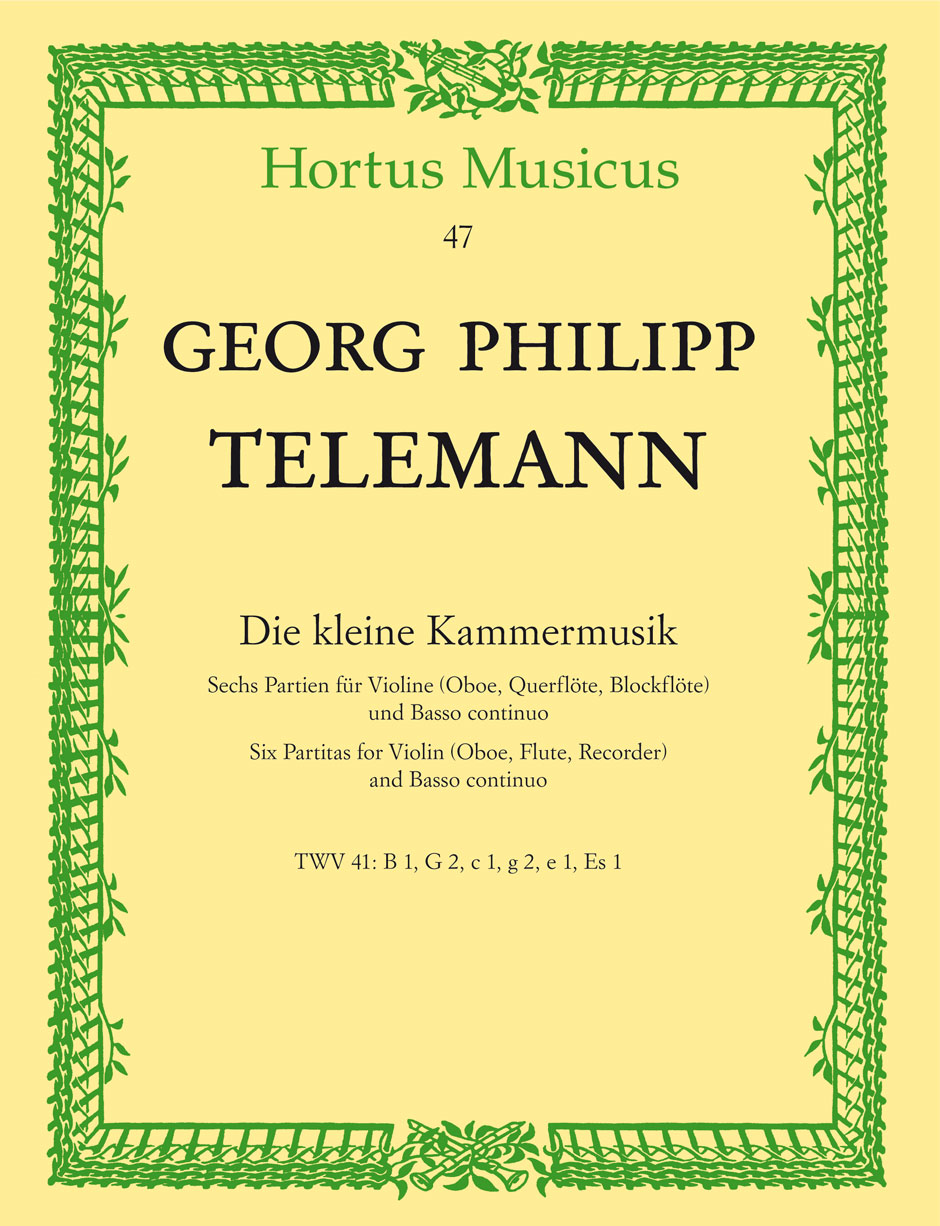 Front Cover Image Die kleine Kammermusik