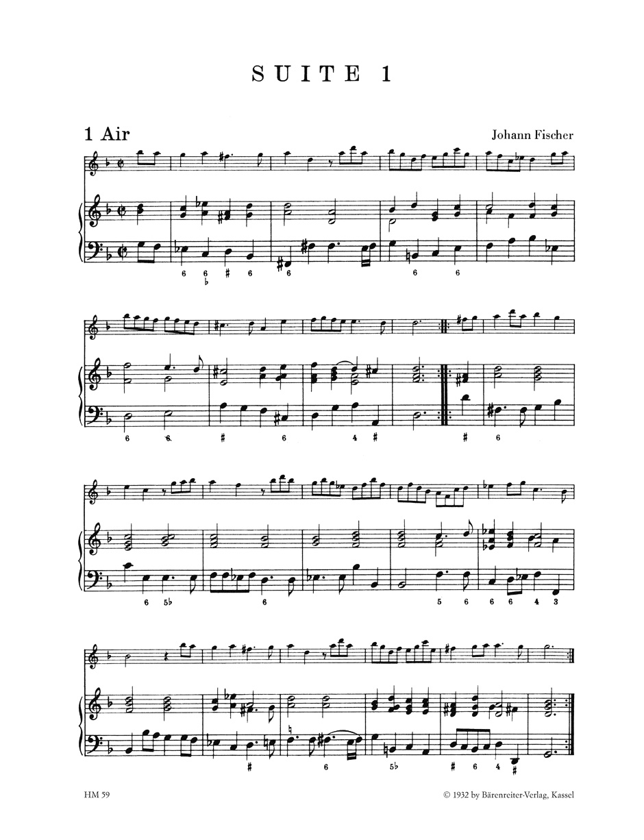 Other Cover Image Vier Suiten für Blockflöte (Violine, Querflöte, Oboe) und Basso continuo