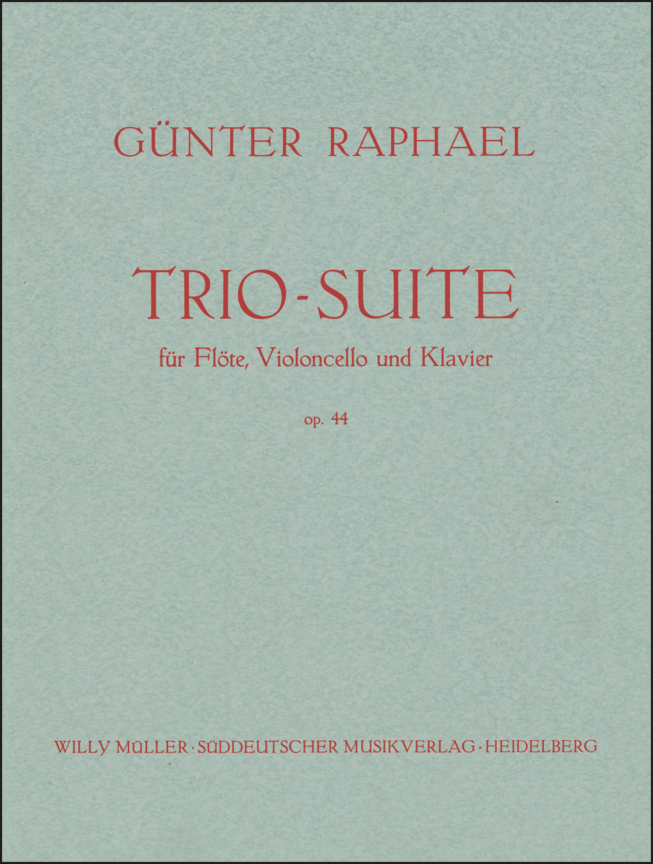 Front Cover Image Trio-Suite H-Dur op. 44