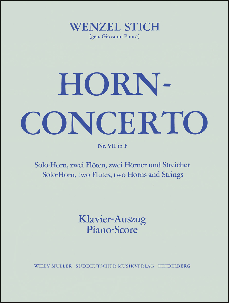 Front Cover Image Konzert F-Dur