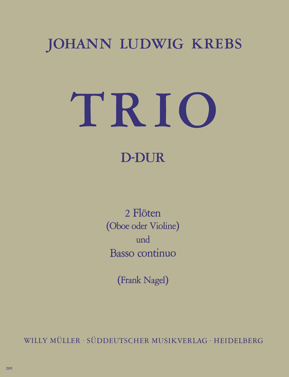 Front Cover Image Trio D-Dur