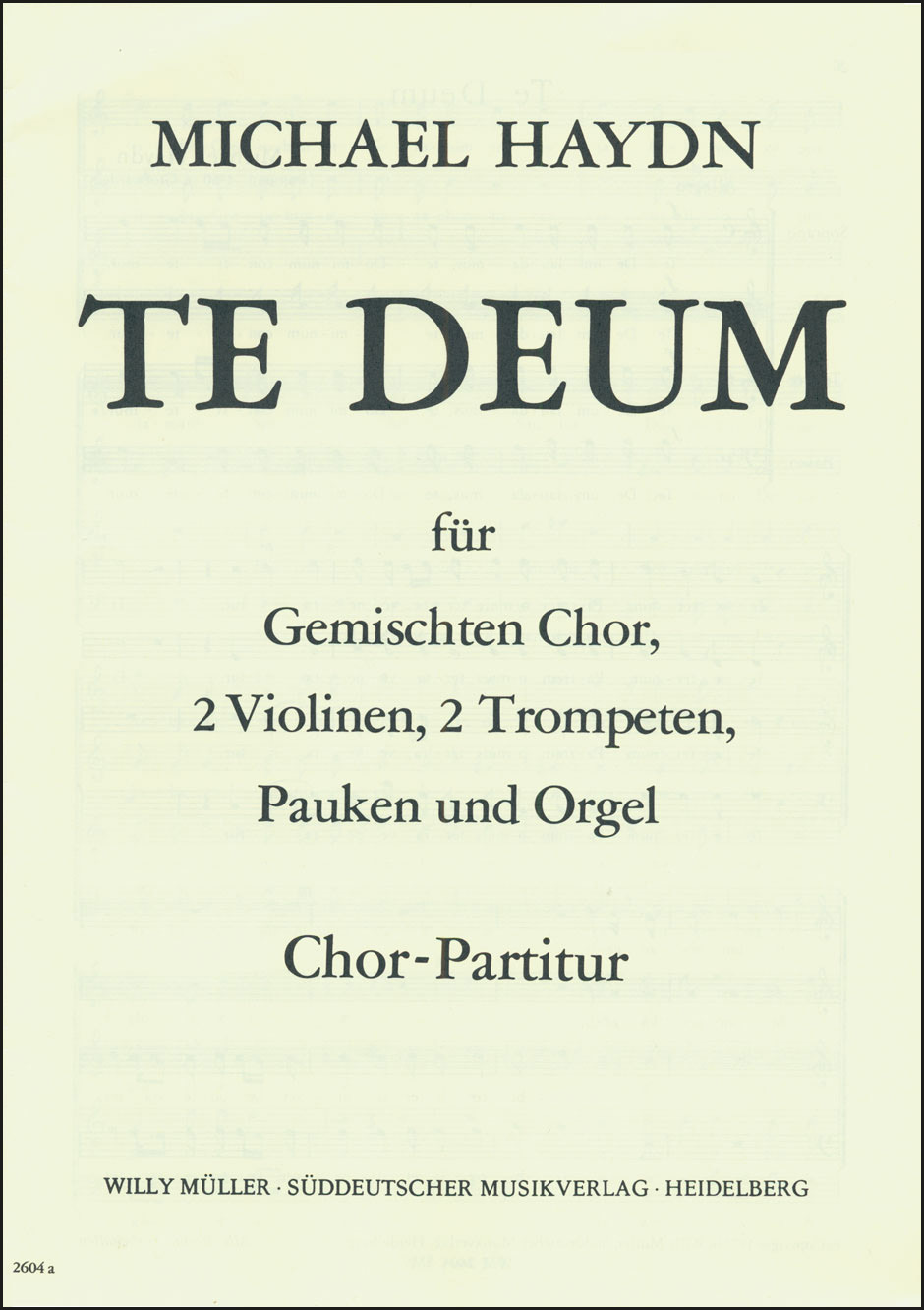 Other Cover Image Te Deum