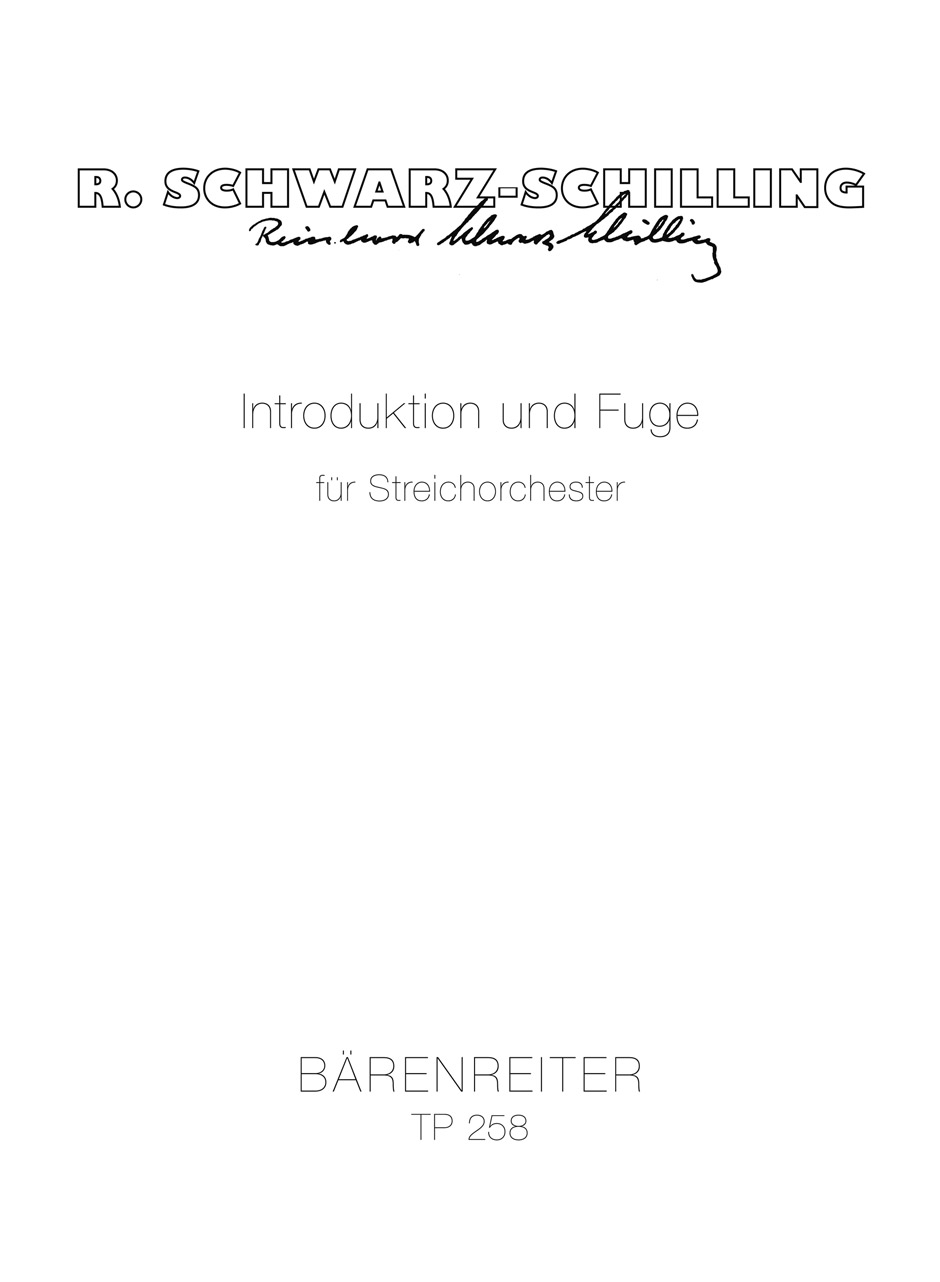 Other Cover Image Introduktion und Fuge für Streichorchester (1948)