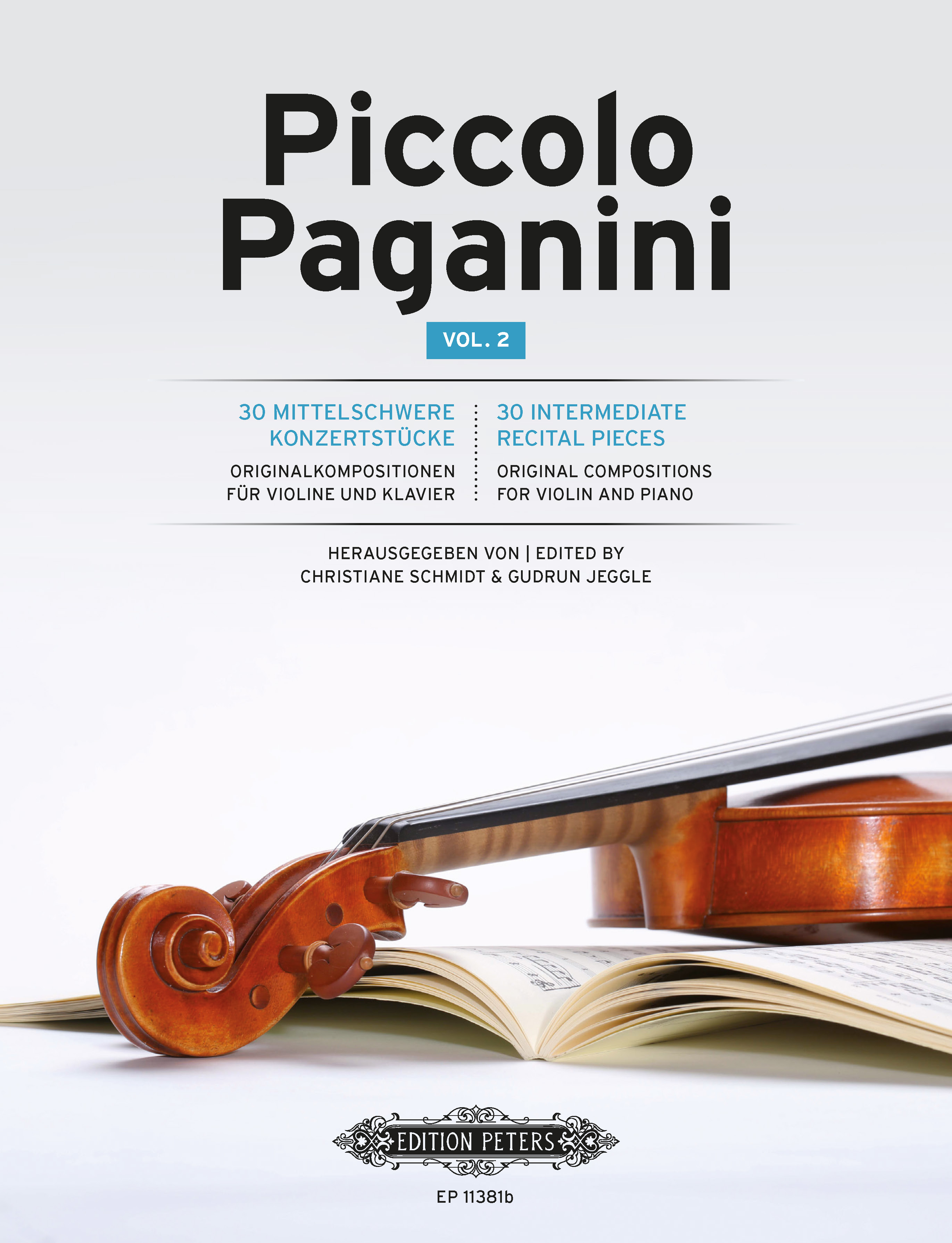 Front Cover Image Piccolo Paganini Vol. 2
