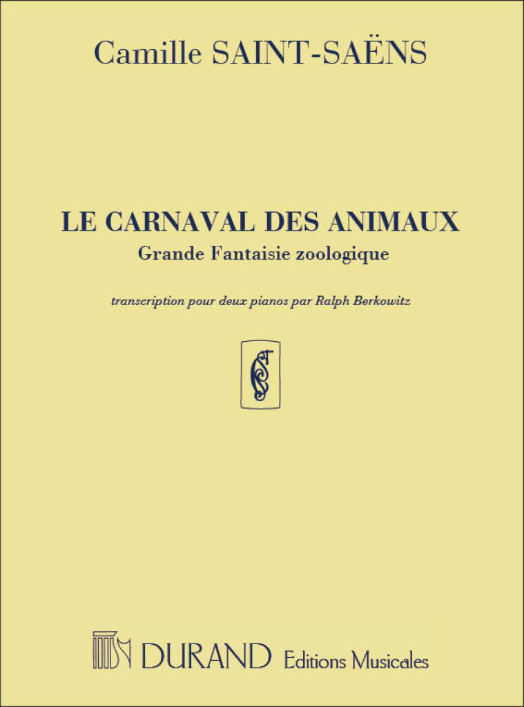 Front Cover Image Carnaval des Animaux