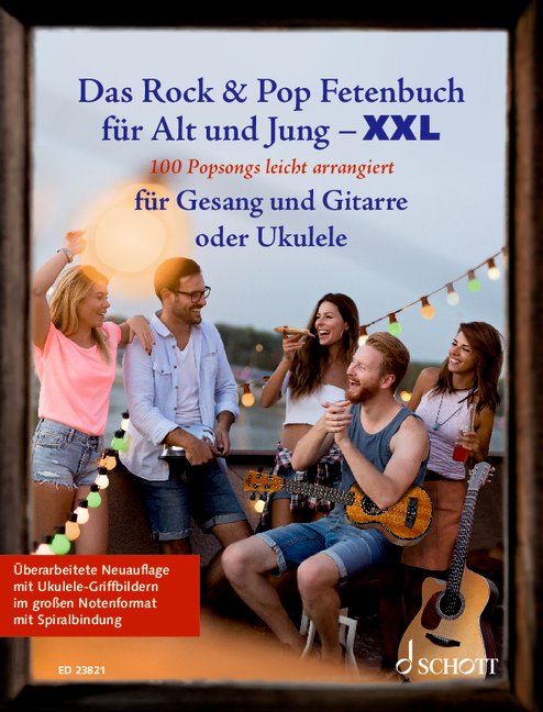 Front Cover Image Das Rock & Pop Fetenbuch für Alt und Jung XXL