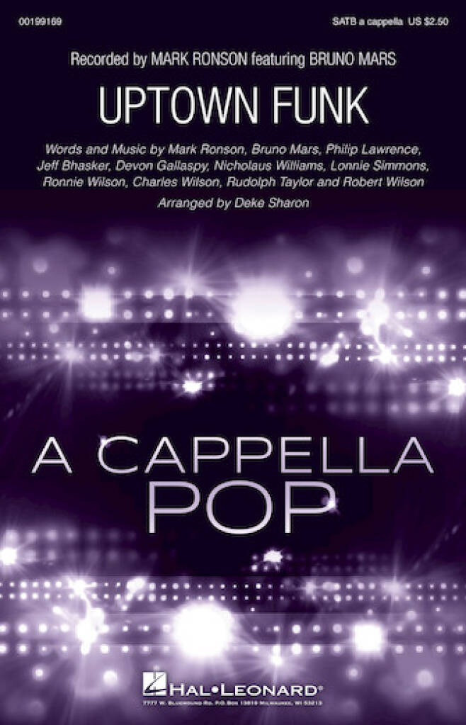 Front Cover Image Uptown Funk