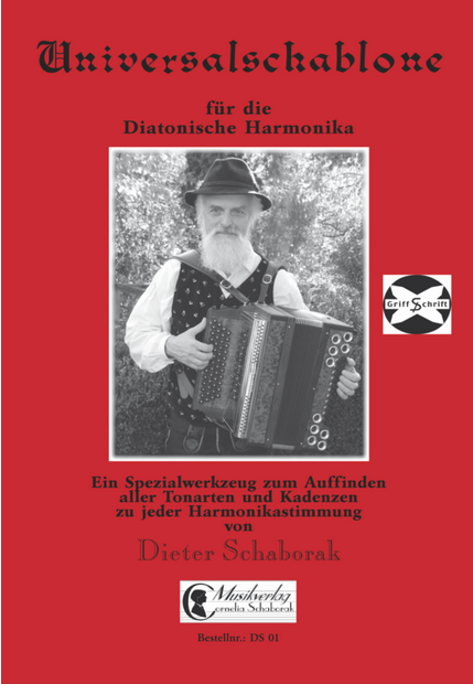 Front Cover Image Universalschablone für die Diatonische Harmonika