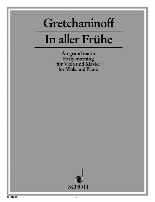 Other Cover Image In aller Frühe