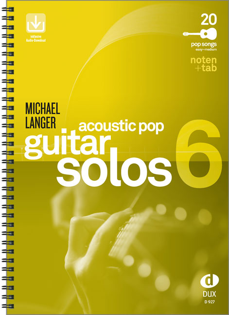 Front Cover Image Acoustic Pop Guitar Solos 6