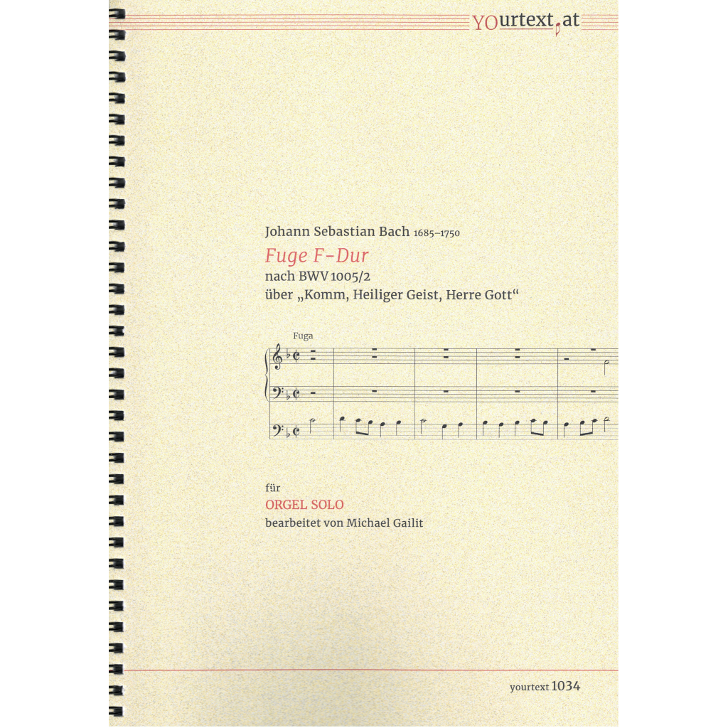 Front Cover Image Fuge F-Dur