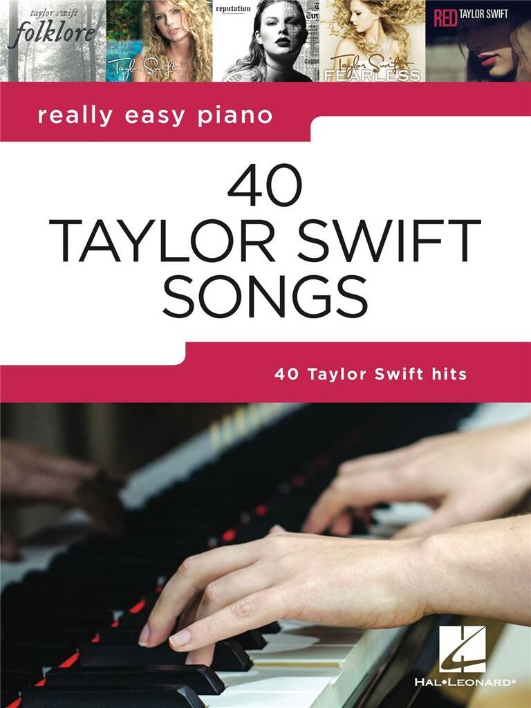 Front Cover Image Really Easy Piano: 40 Taylor Swift Songs