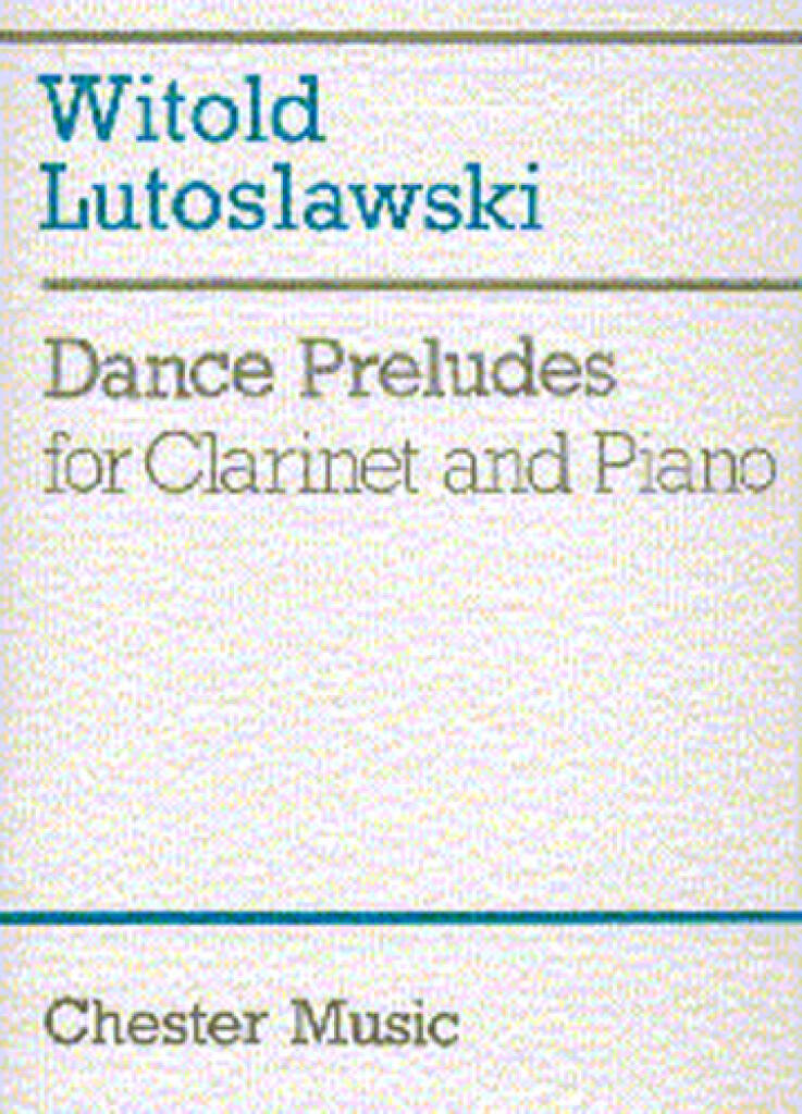 Front Cover Image Dance Preludes
