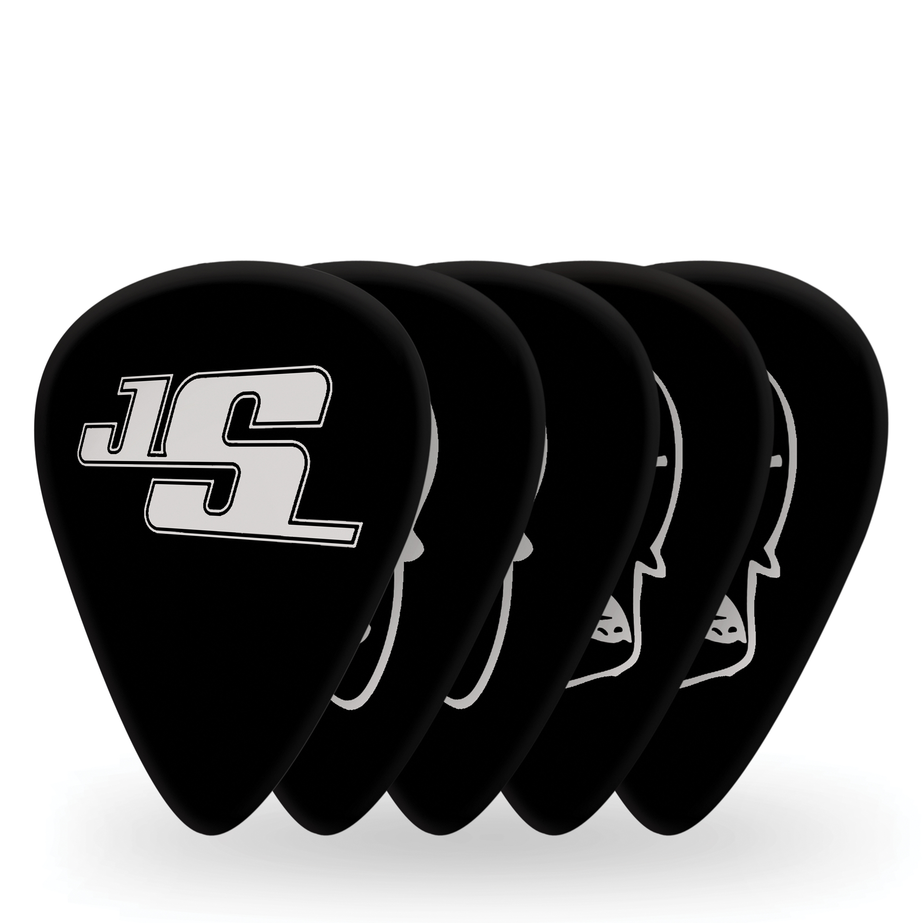 Front Cover Image D'Addario Joe Satriani Gitarren-Picks, schwarz, 10er-Packung, Light