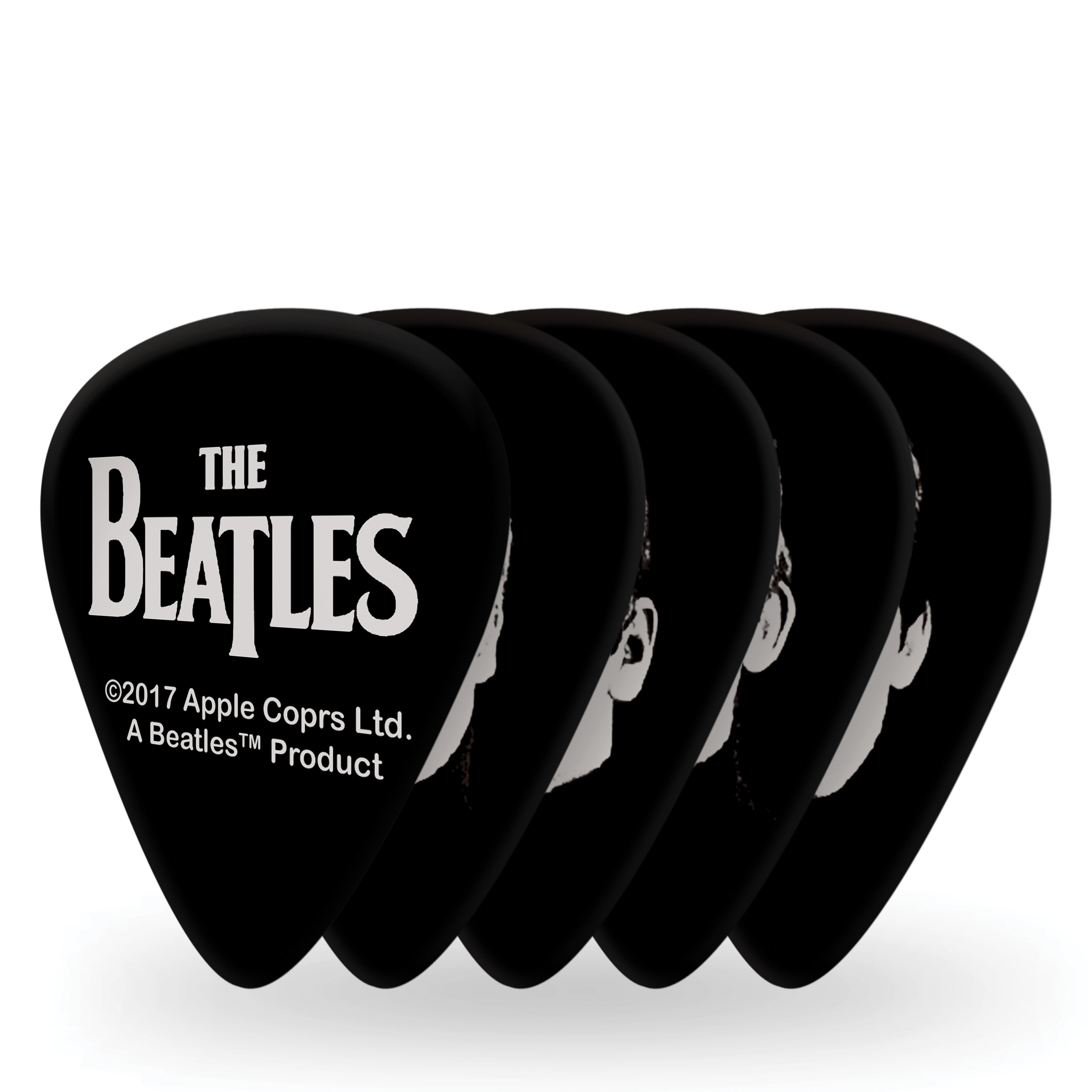 Front Cover Image D'Addario Beatles Gitarren-Picks, Meet The Beatles, 10er-Packung, dünn