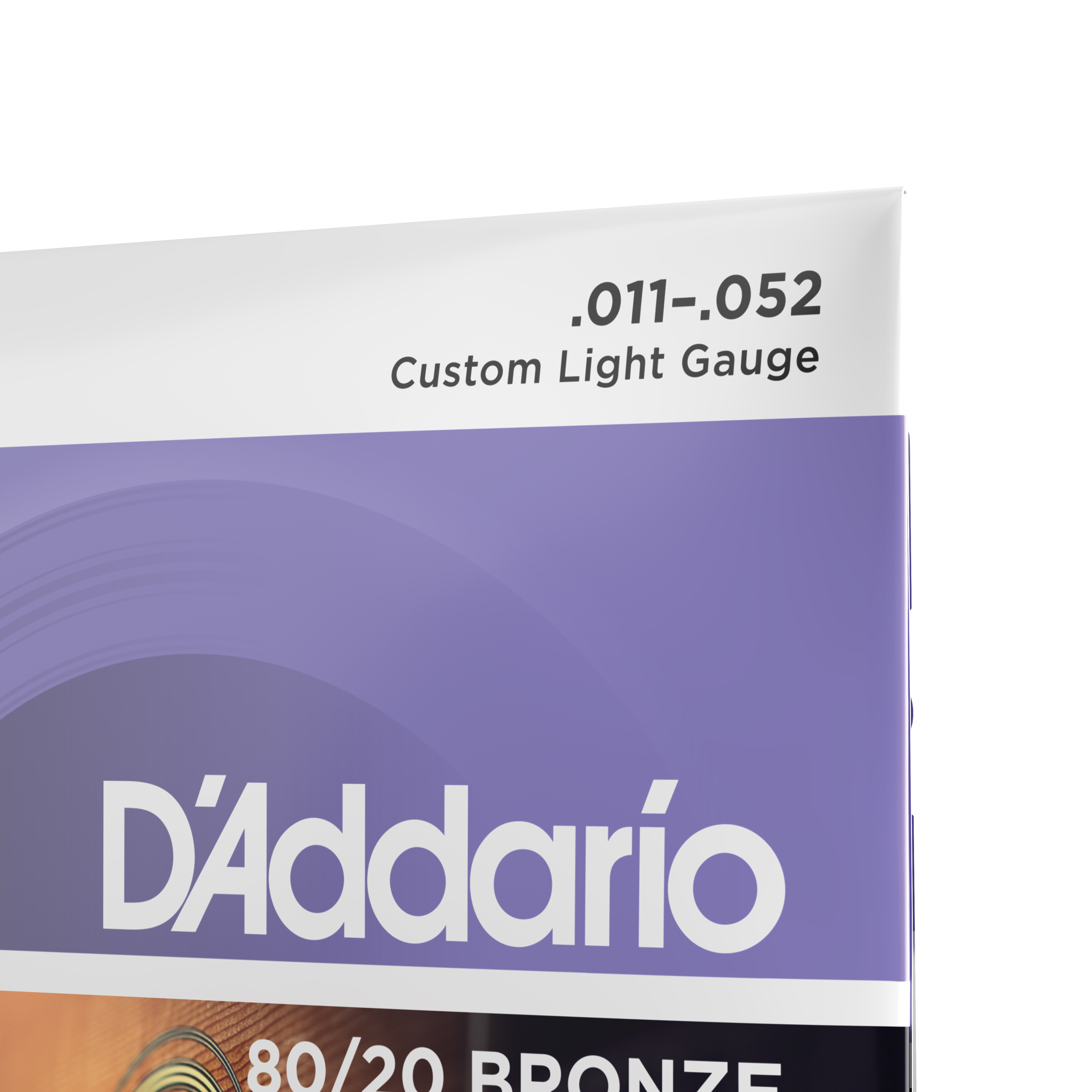 Other Cover Image D'Addario EJ13 Saiten für Akustikgitarre, 80/20 Bronze, Custom Light, 11-52