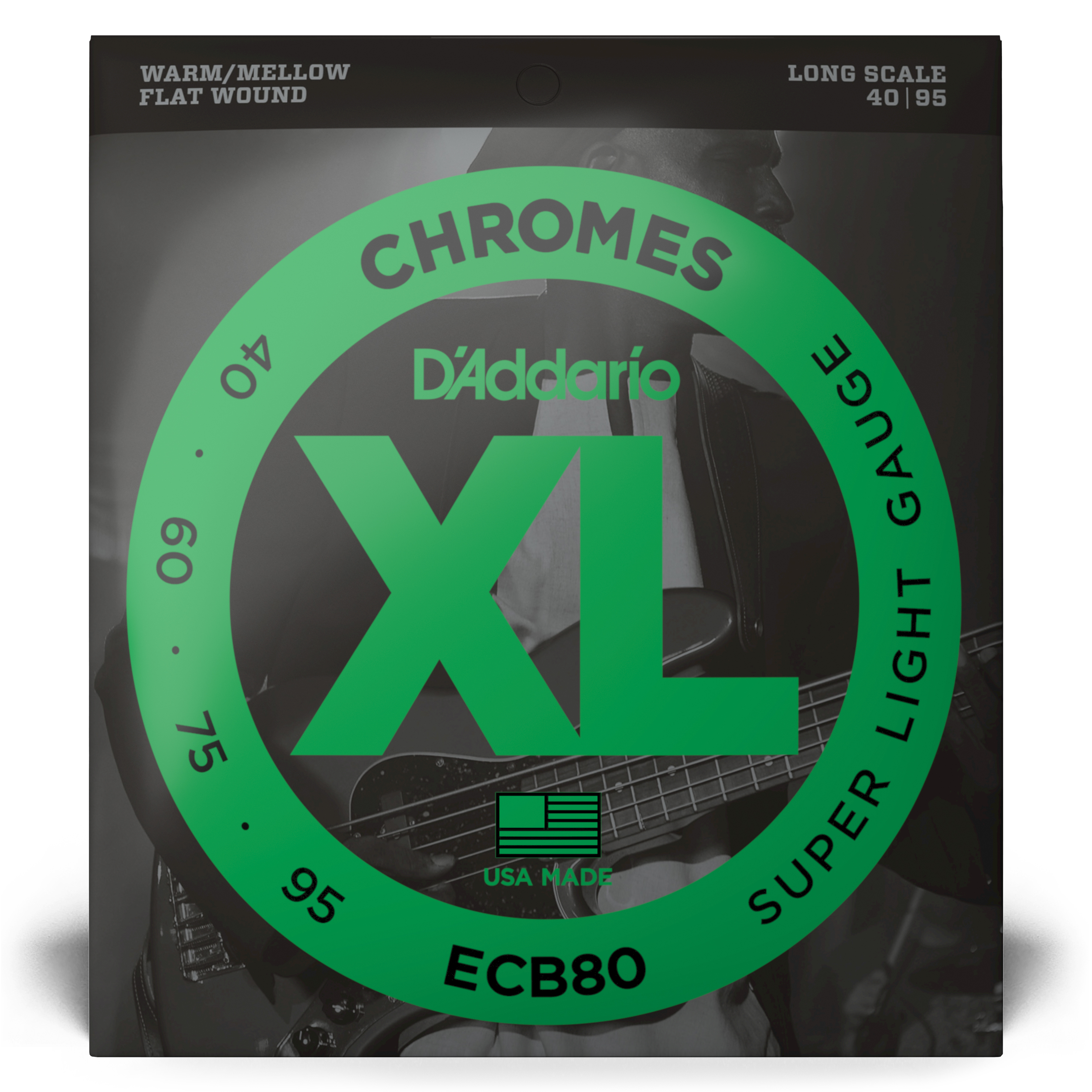 Other Cover Image D'Addario ECB80 Saiten für Bassgitarre, Light, 40-95, Long Scale